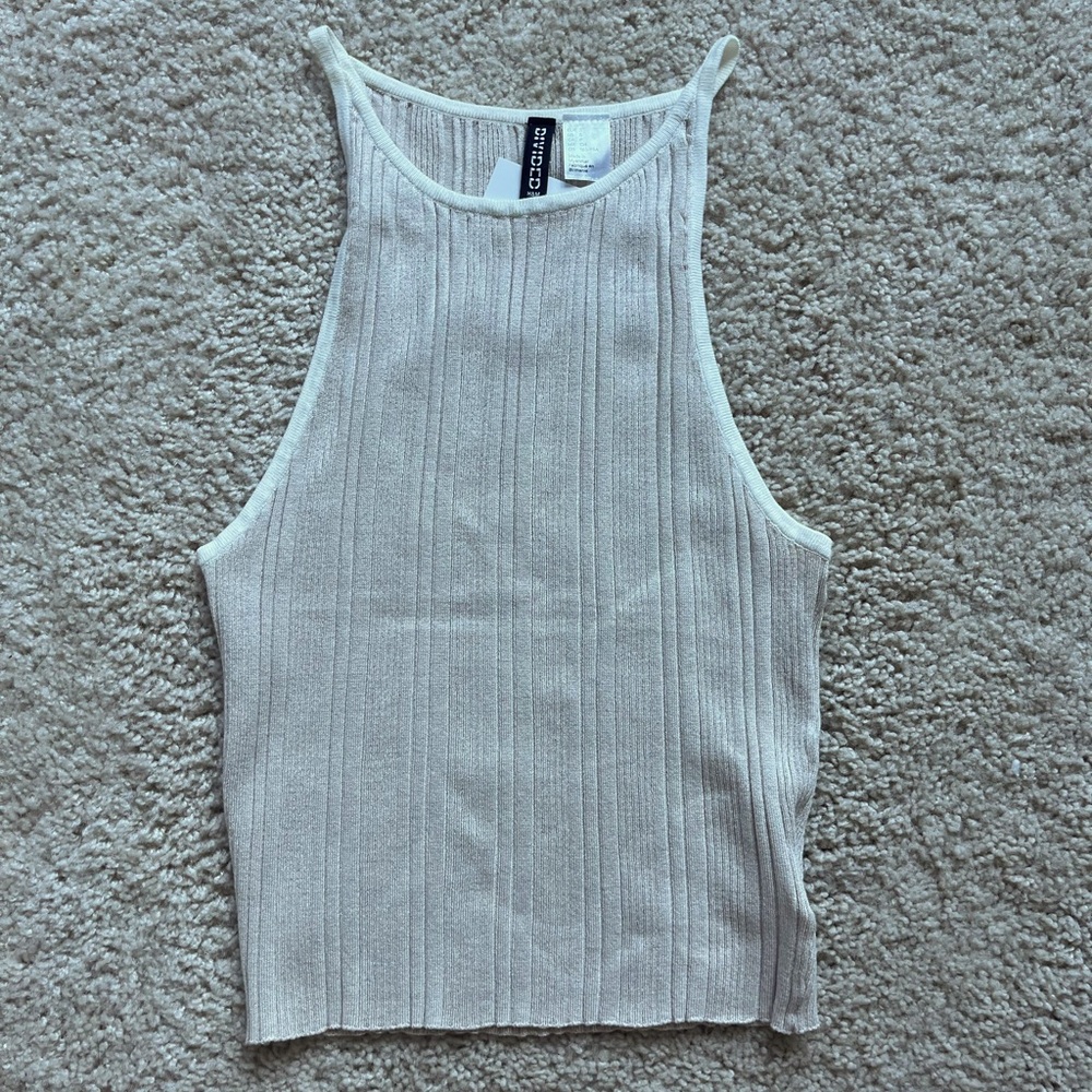 H&M Divided High Neck Tank